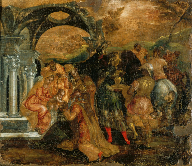 Tilbedelse av de vise menn - El Greco