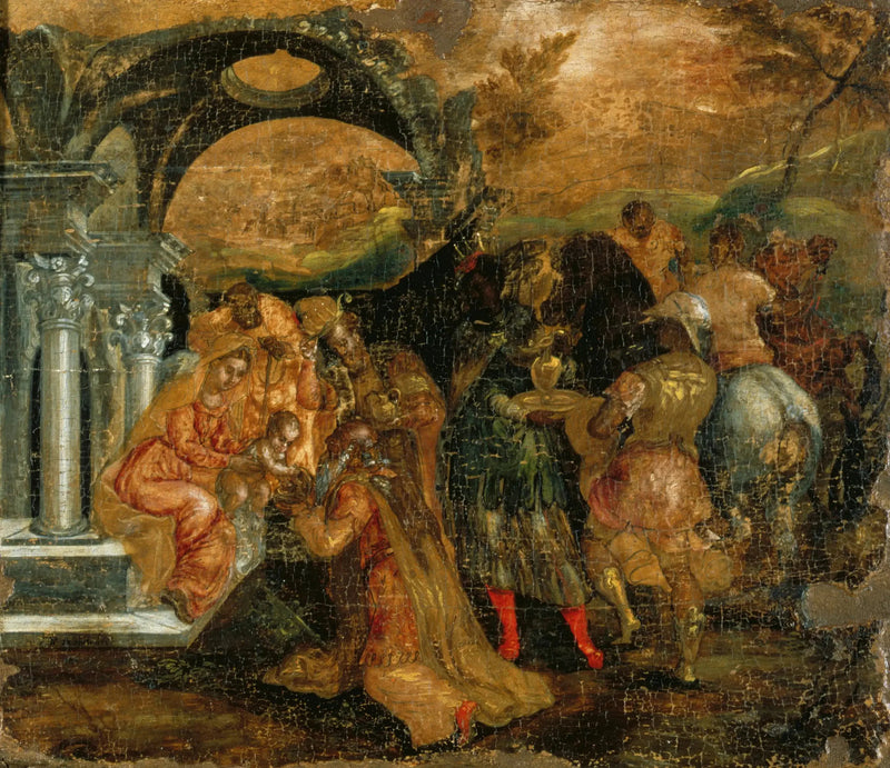 Tilbedelse av de vise menn - El Greco