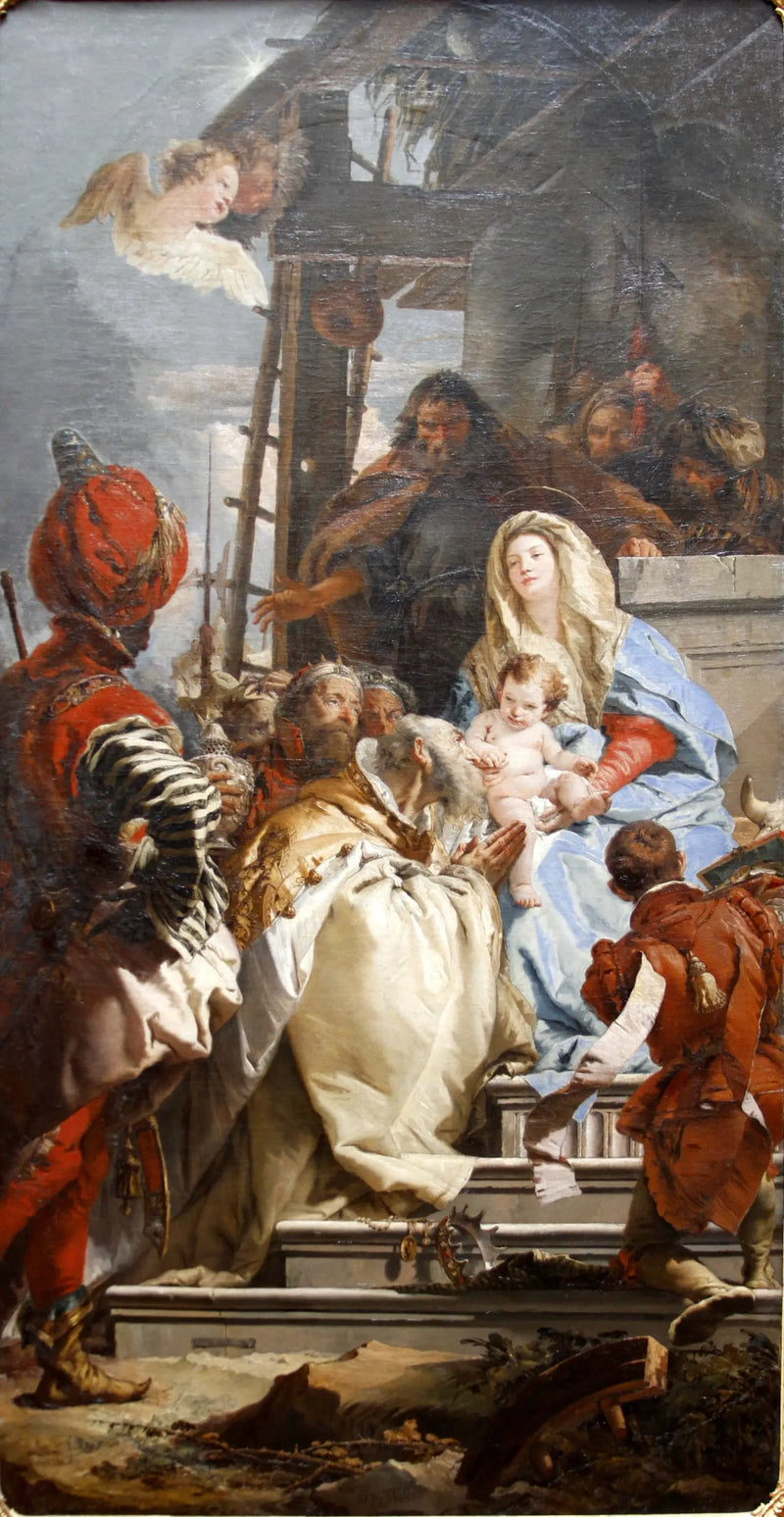 Tilbedelse av de vise menn - Giovanni Battista Tiepolo