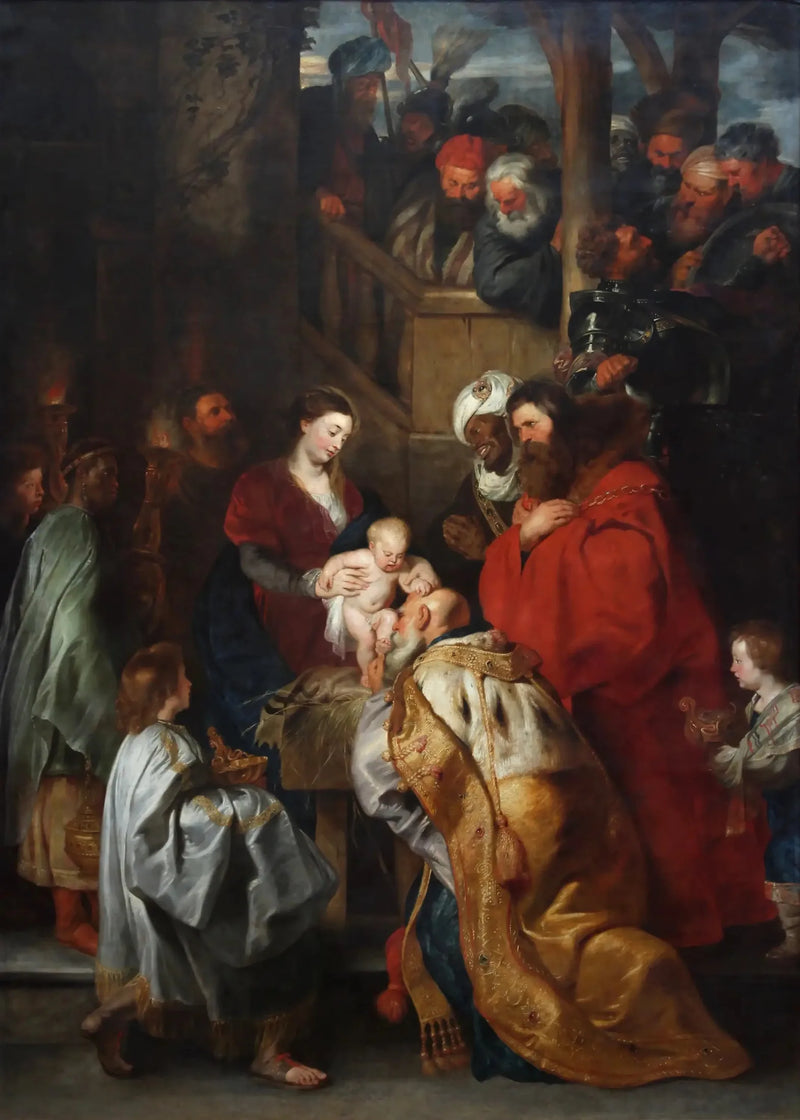 Tilbedelse av de vise menn - Peter Paul Rubens