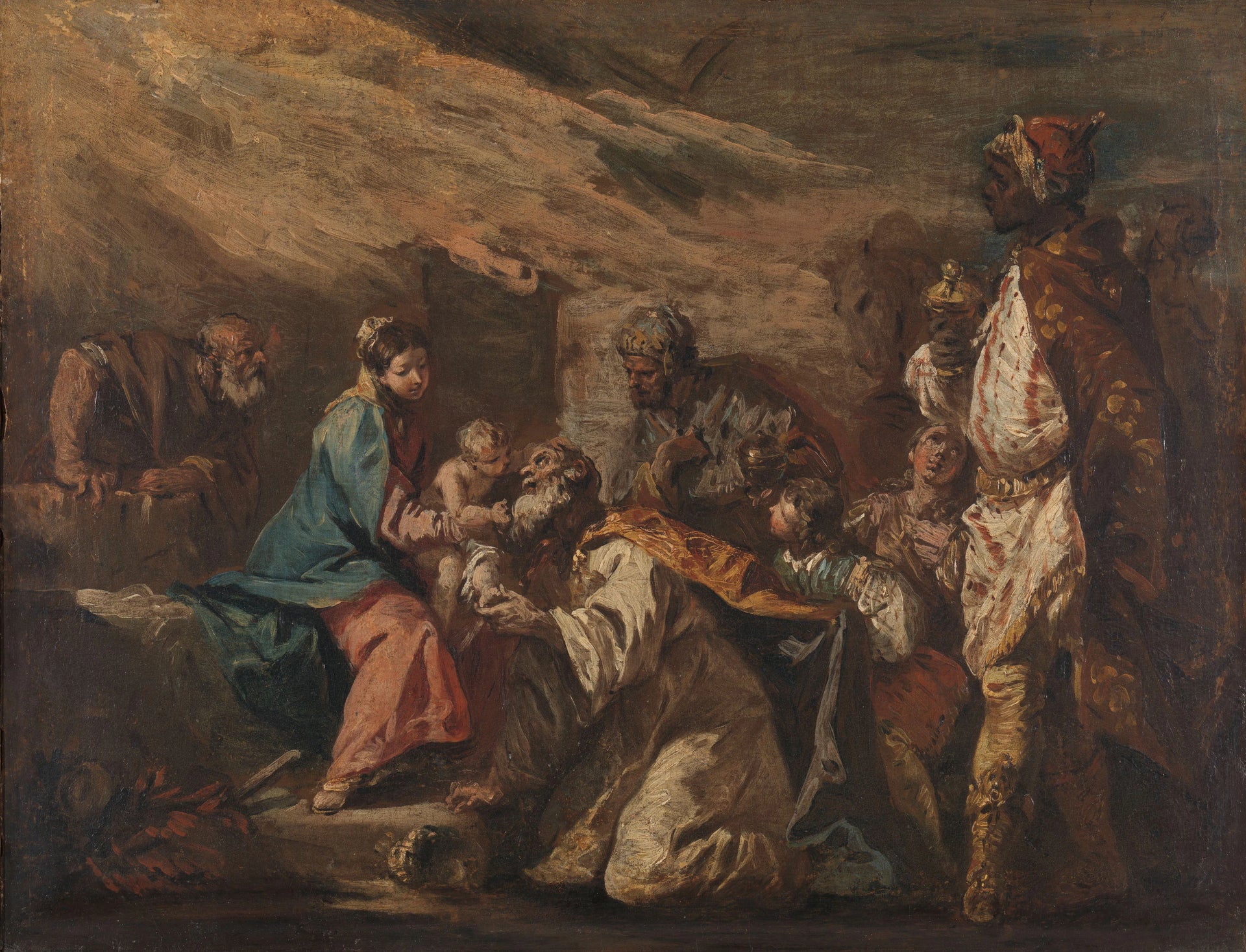 L'Adoration des Rois - Gaspare Diziani