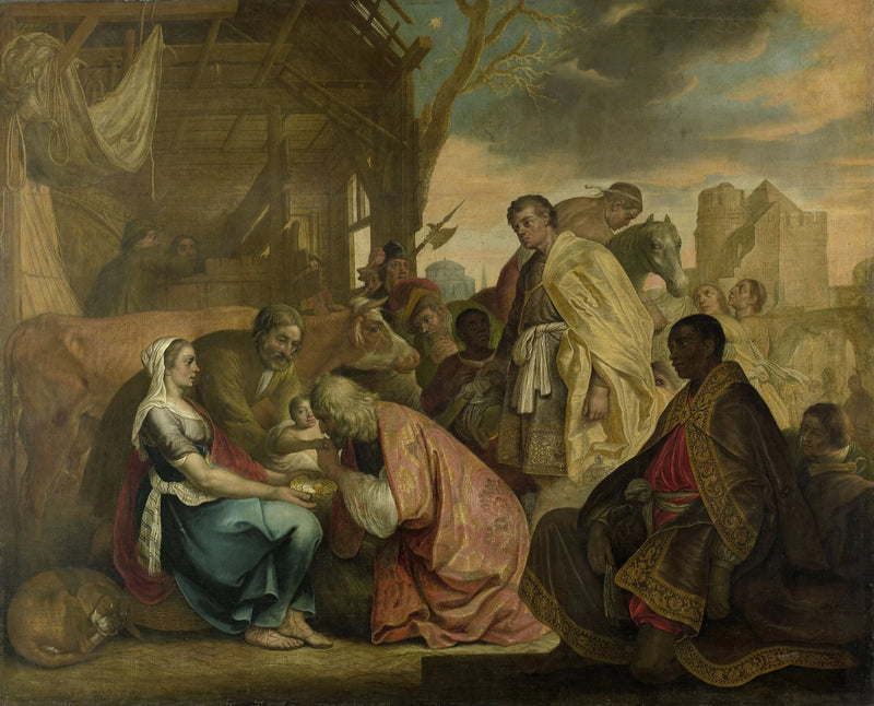 L'Adoration des Rois - Joris van Schooten