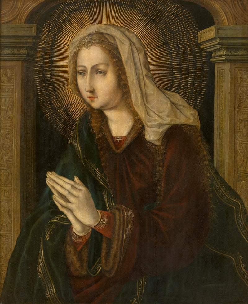 Affliction Vierge - Jan Gossaert