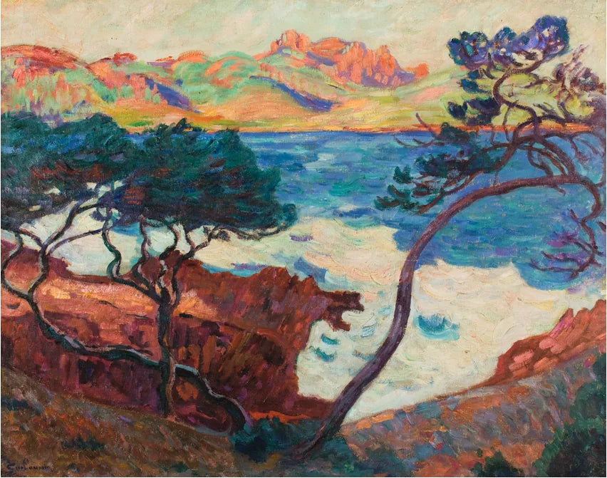 Agay - Armand Guillaumin image 1 copie peinte à la main à l’huile
