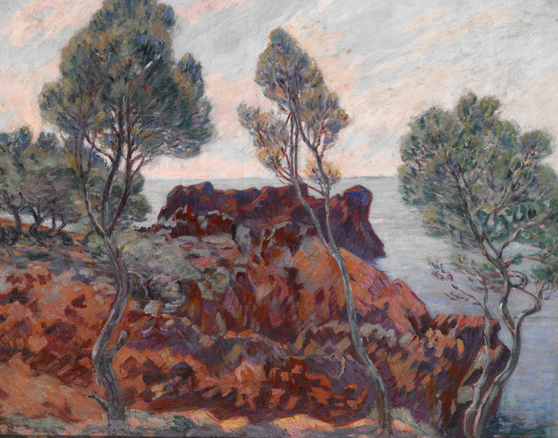 Agay - De røde klippene - Armand Guillaumin