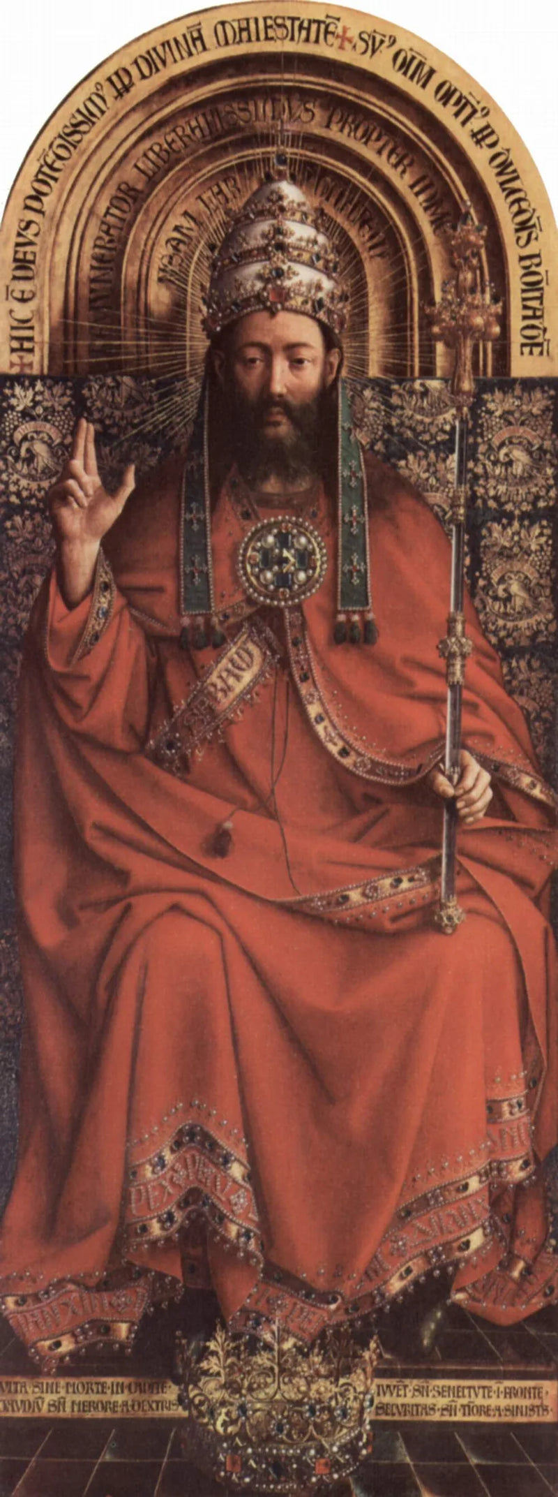Mystisk lam - Hubert van Eyck