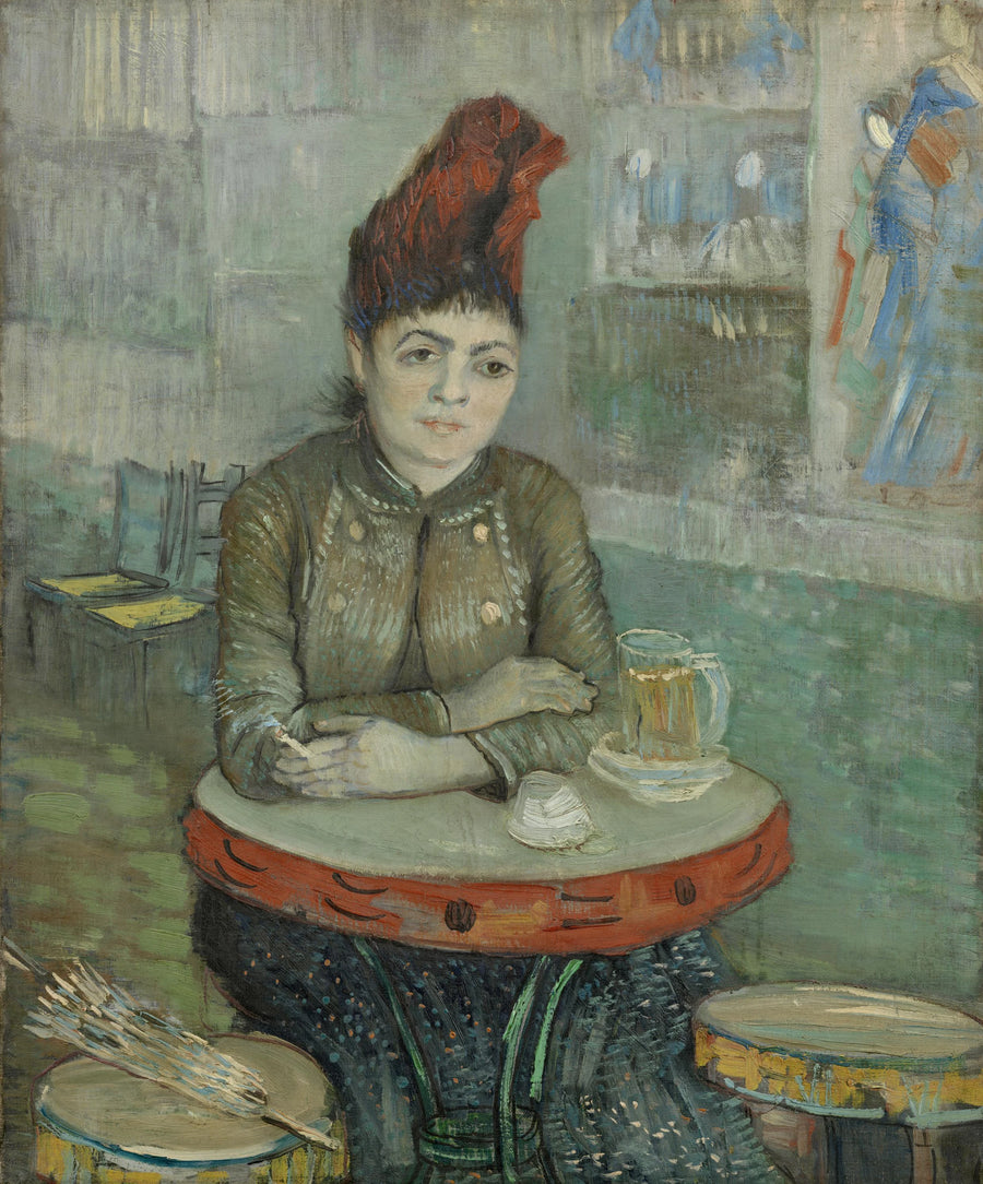 Agostina Segatori på Tambourin-kafeen - Vincent van Gogh