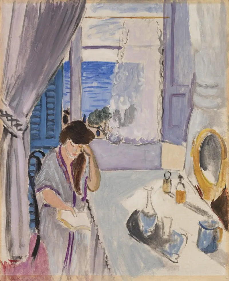Behagelig, interiør - Henri Matisse