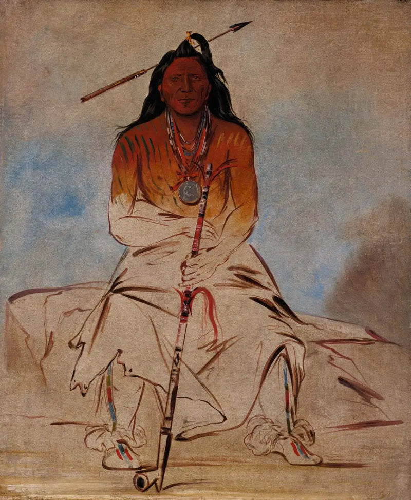 Ah-sháw-wah-róoks-te, medisinhest, en stor Pawnee-kriger - George Catlin

Source:
Ah-sháw-wah-róoks-te, Cheval de médecine, un Grand Brave Pawnee - George Catlin