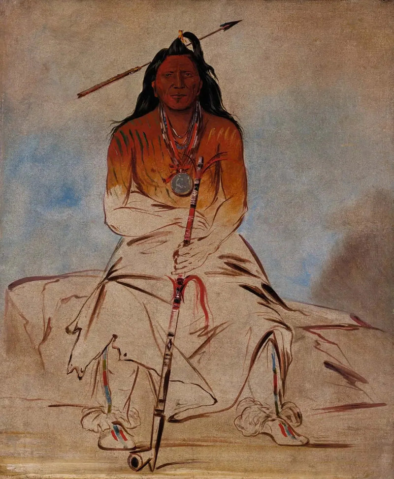 Ah-sháw-wah-róoks-te, medisinhest, en stor Pawnee-kriger - George Catlin

Source:
Ah-sháw-wah-róoks-te, Cheval de médecine, un Grand Brave Pawnee - George Catlin