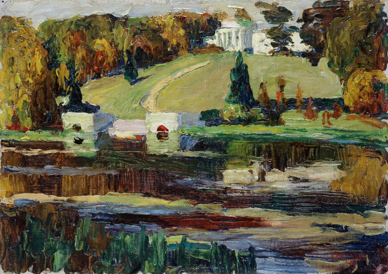 Akhtyrka, høst - Vassily Kandinsky