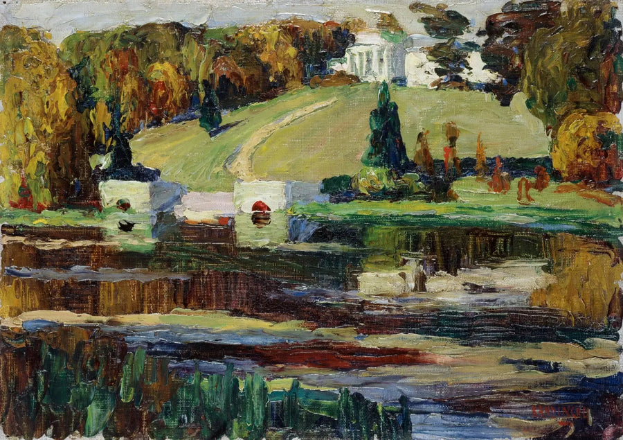 Akhtyrka, høst - Vassily Kandinsky