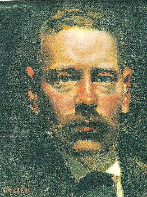 Portrett av Adolf Paul - Akseli Gallen-Kallela