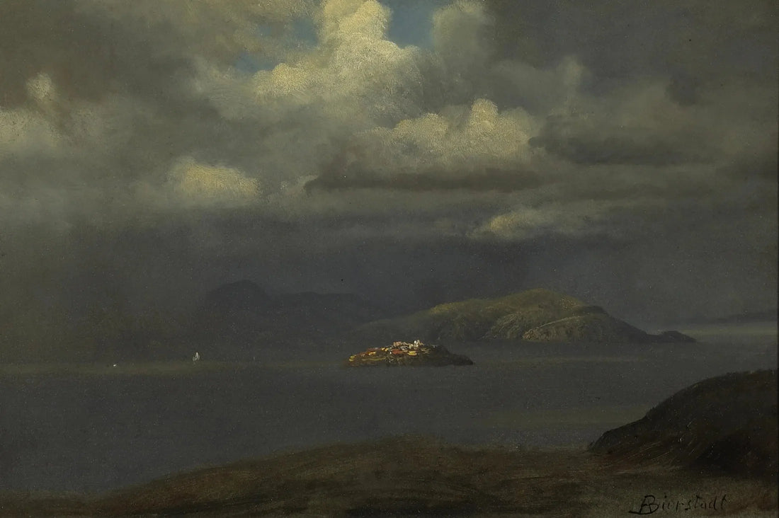 Alcatraz, San Francisco-bukten - Albert Bierstadt

Source:
Alcatraz, baie de San Francisco - Albert Bierstadt