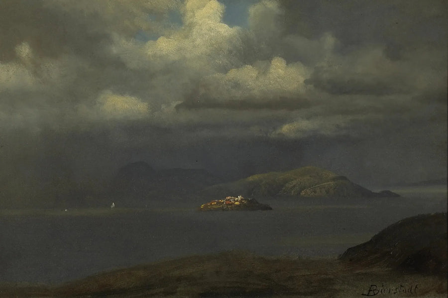 Alcatraz, San Francisco-bukten - Albert Bierstadt

Source:
Alcatraz, baie de San Francisco - Albert Bierstadt