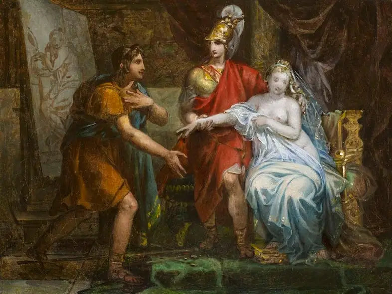 Alexandre den store overgir Campaspe til Apelle - Charles Meynier

Source:
Alexandre le Grand cédant Campaspe à Apelle - Charles Meynier