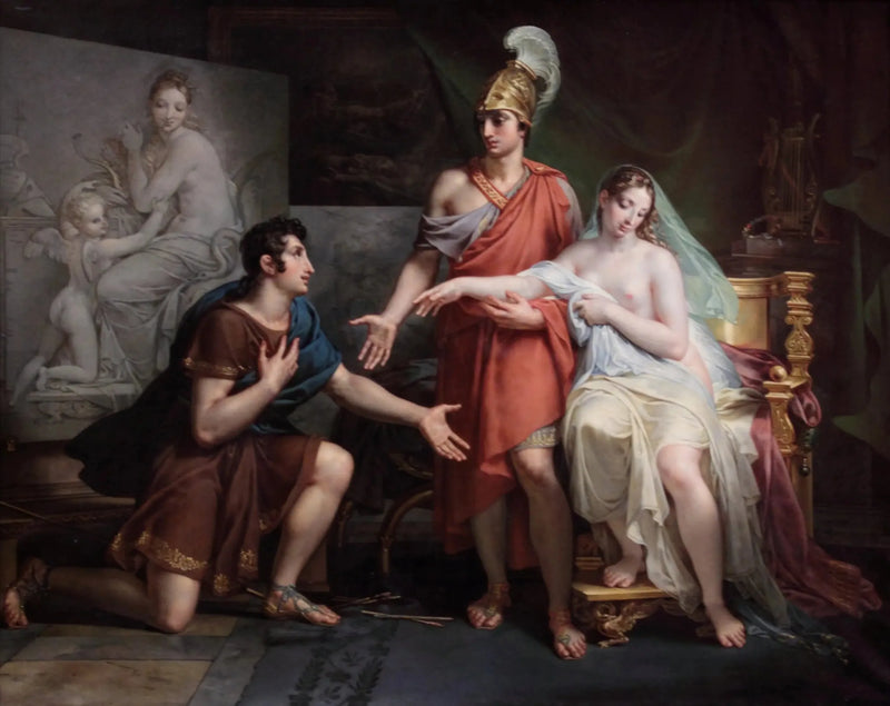 Alexandre den store overgir Campaspe til Apelle - Charles Meynier

Source:
Alexandre le Grand cédant Campaspe à Apelle - Charles Meynier
