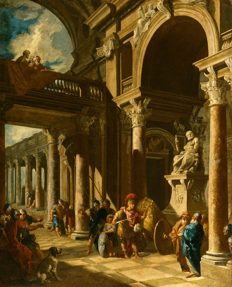 Alexandre den store kutter Gordianknuten - Giovanni Paolo Panini

Source:
Alexandre le Grand coupant le nœud gordien - Giovanni Paolo Panini