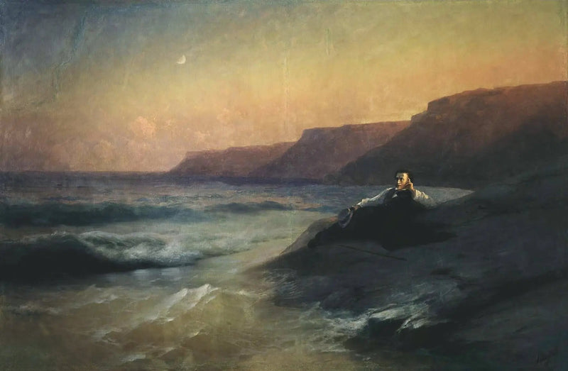 Alexandre Pouchkine ved kysten av Svartehavet - Ivan Aïvazovski

Source:
Alexandre Pouchkine sur la côte de la Mer noire - Ivan Aïvazovski