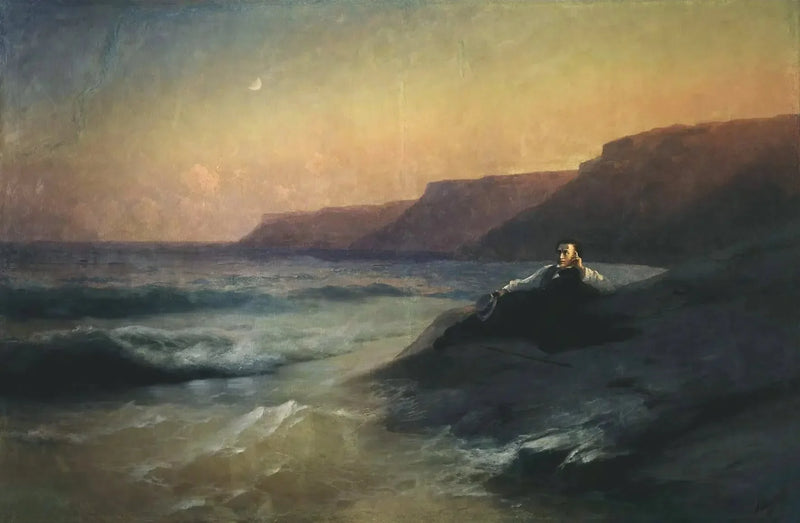Alexandre Pouchkine ved kysten av Svartehavet - Ivan Aïvazovski

Source:
Alexandre Pouchkine sur la côte de la Mer noire - Ivan Aïvazovski