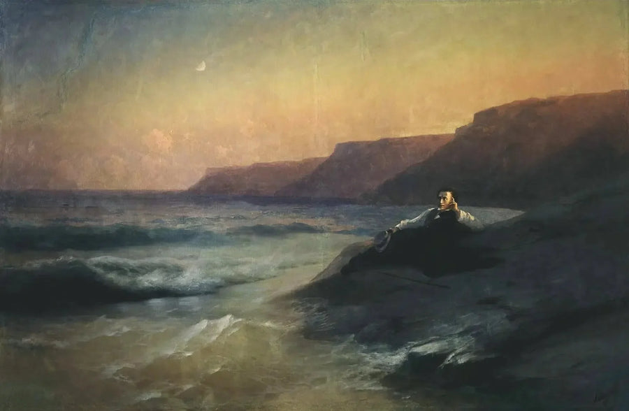 Alexandre Pouchkine ved kysten av Svartehavet - Ivan Aïvazovski

Source:
Alexandre Pouchkine sur la côte de la Mer noire - Ivan Aïvazovski
