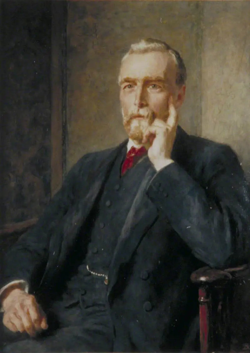 Alfred Fowell Buxton (1854–1952), president for Londons fylkesting - Briton Rivière

Source:
Alfred Fowell Buxton (1854–1952), président du conseil du comté de Londres - Briton Rivière
