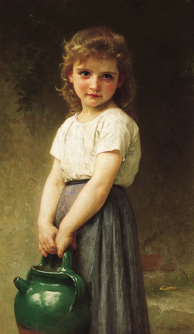 Går til fontenen - Bouguereau