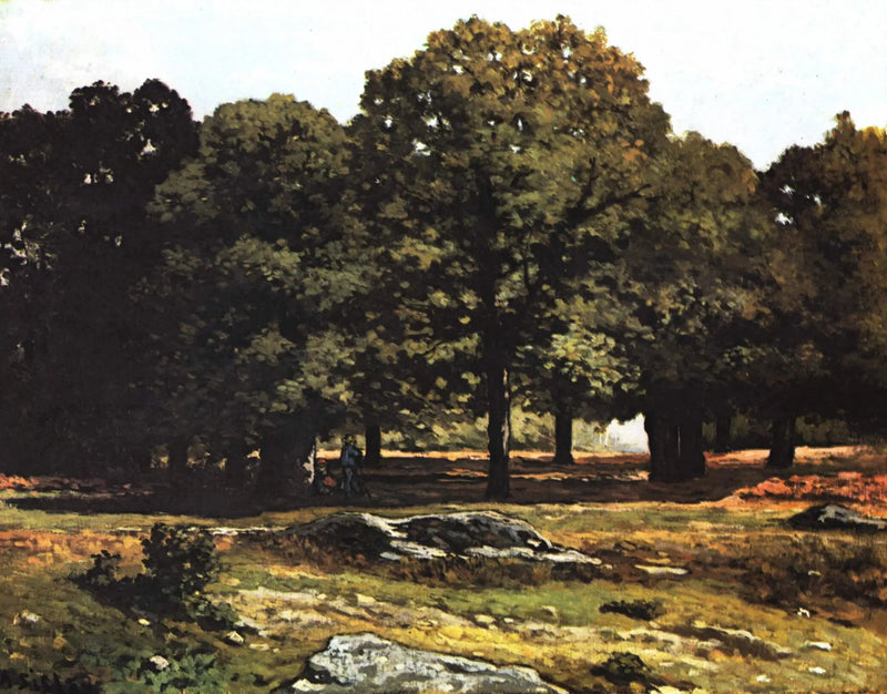 Kastanjetrær i La Celle-Saint-Cloud - Alfred Sisley