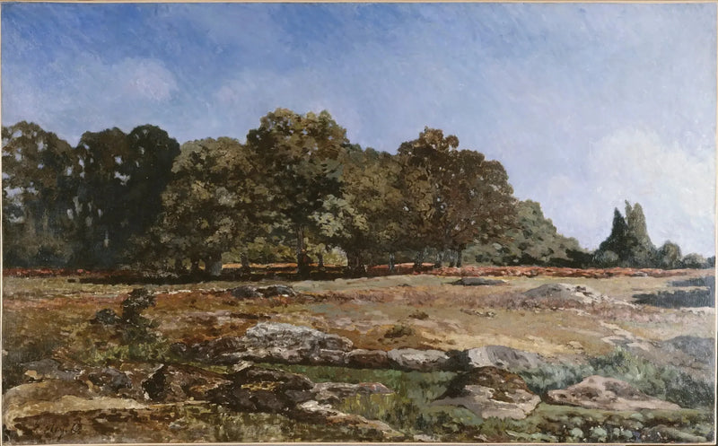 Kastanjetrær i La Celle-Saint-Cloud - Alfred Sisley