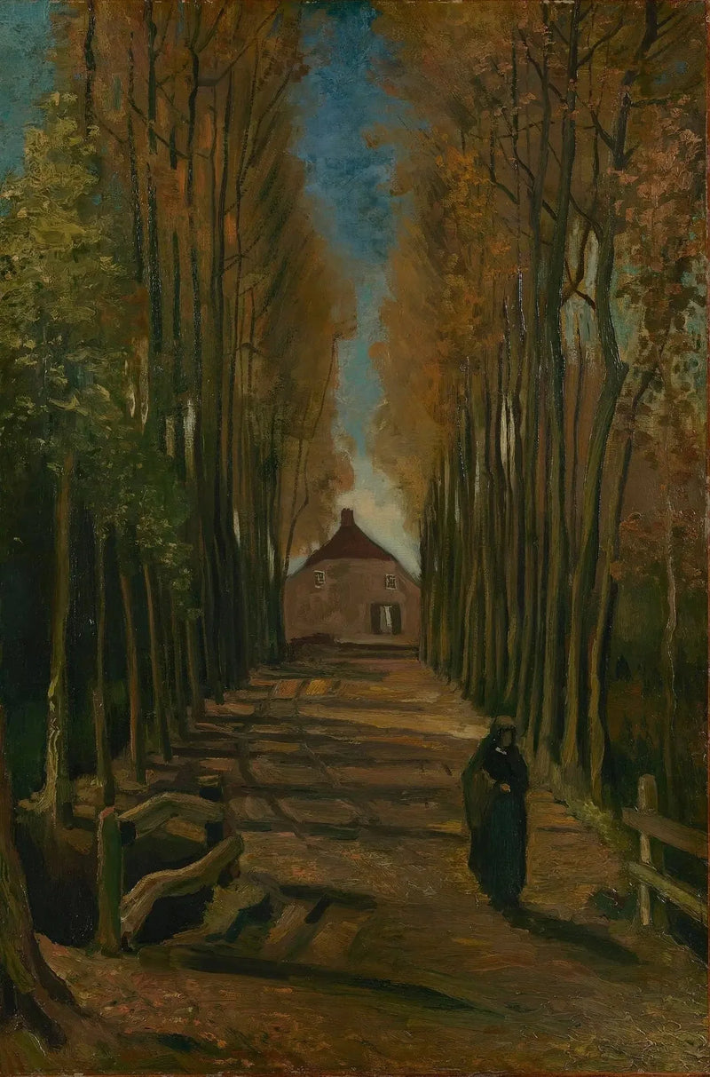 Poppealléen om høsten - Vincent van Gogh