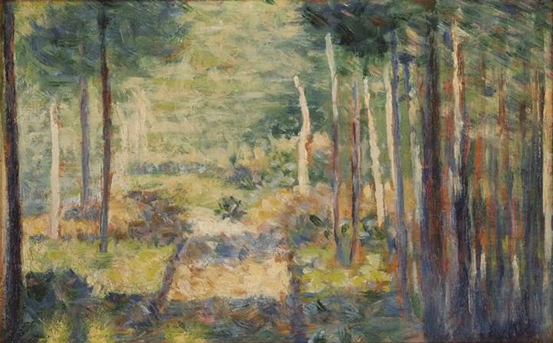Skogsti, Barbizon - Georges Seurat