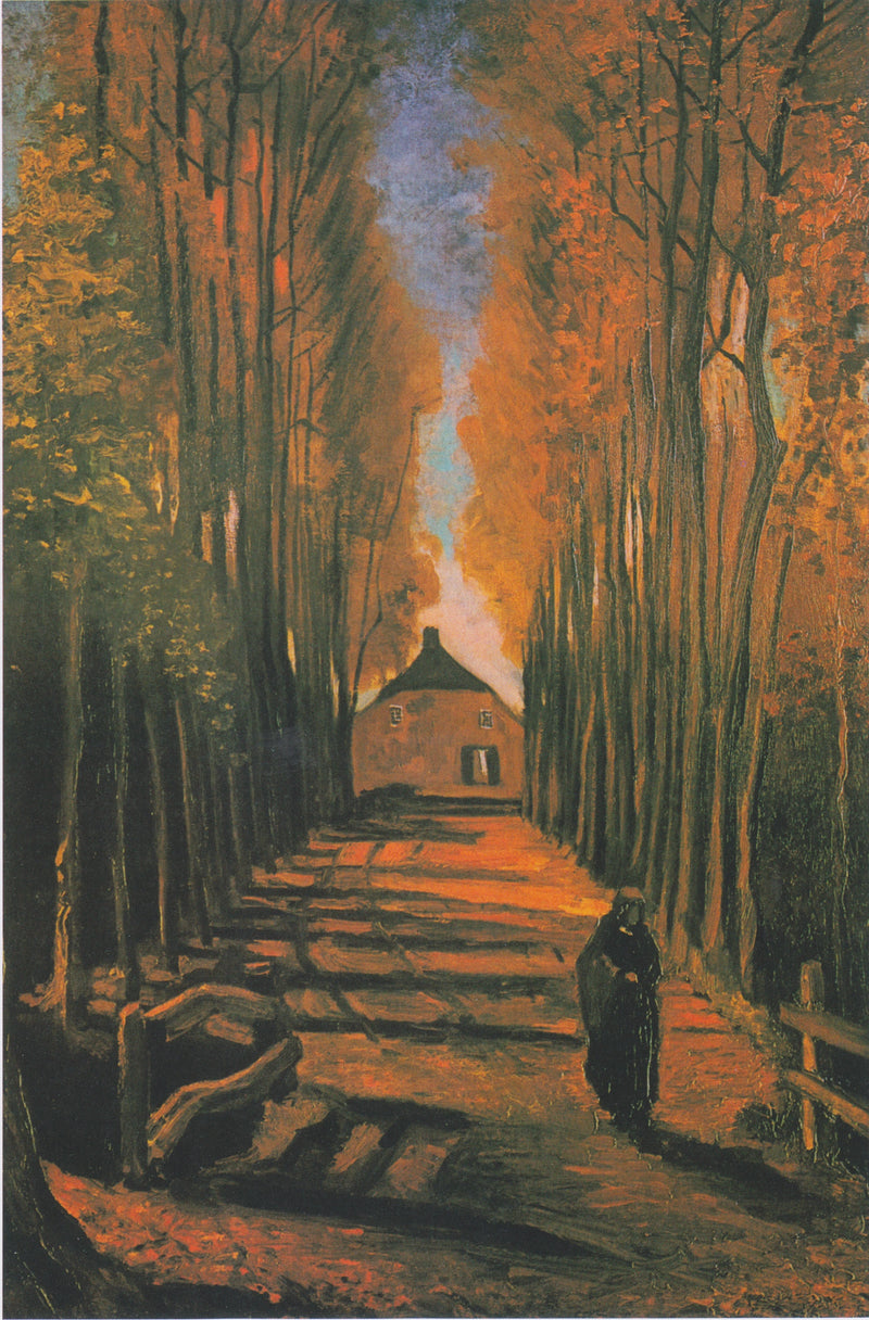 Poppealléen om høsten - Vincent van Gogh