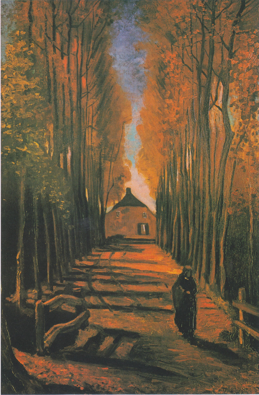 Poppealléen om høsten - Vincent van Gogh