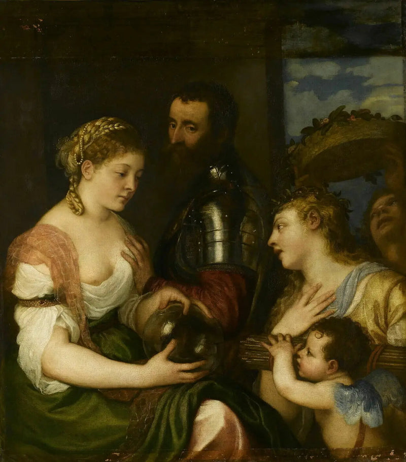 Ekteskapelig allegori - Titian