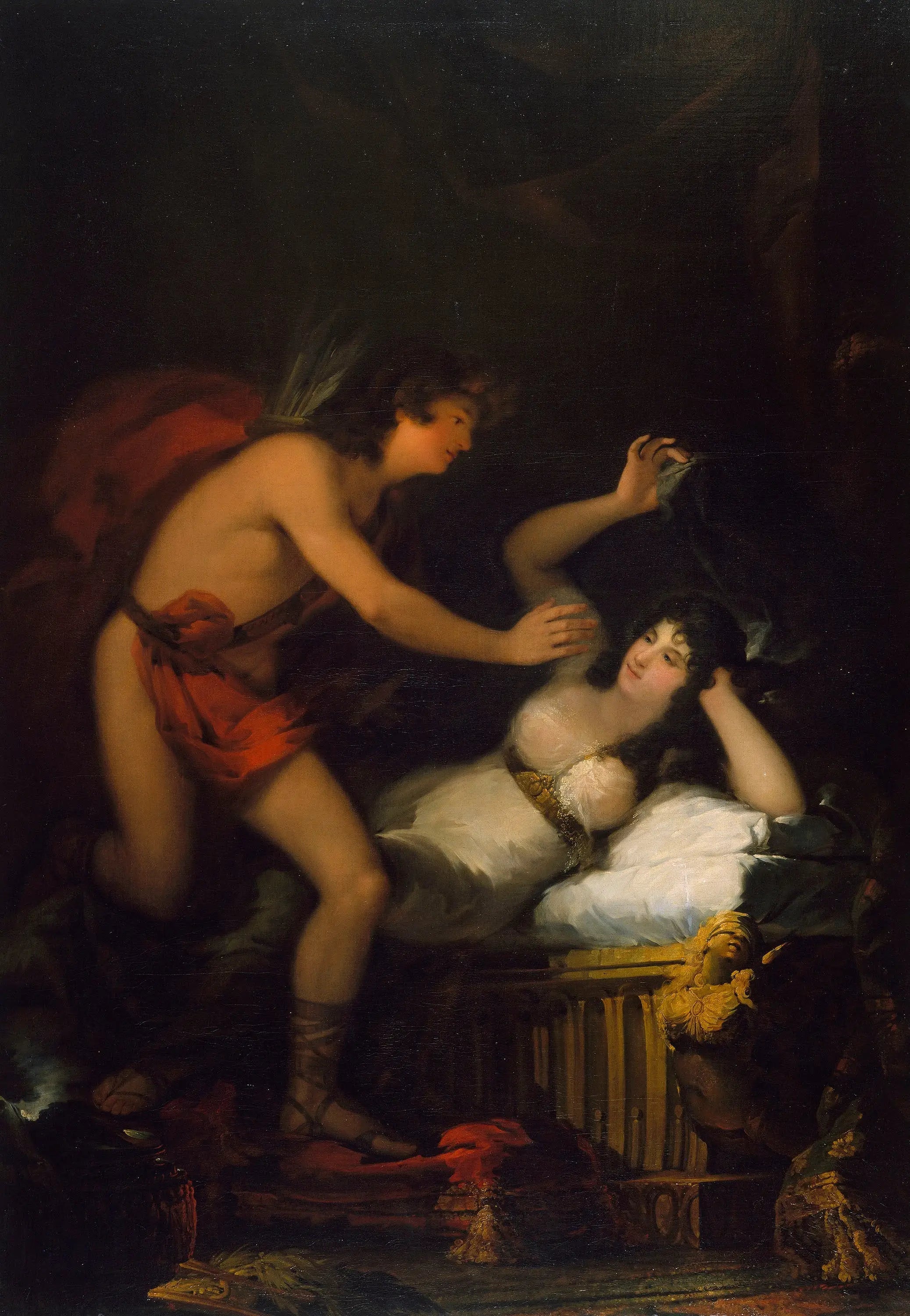 Allégorie de l'Amour - Francisco de Goya image 1 reproduction de peinture à l’huile