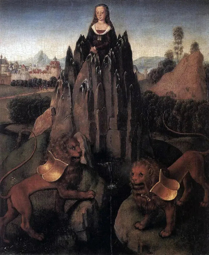 Allé av kyskhet - Hans Memling