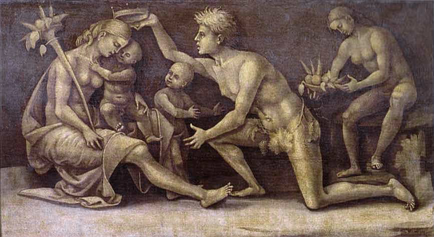 Allégorie de la fertilité et de l’abondance - Luca Signorelli - Alpha Reproduction