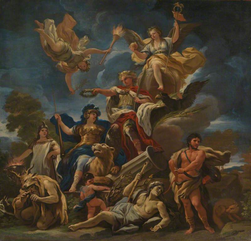 Allé av styrke - Luca Giordano