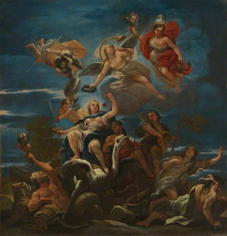 Allé av rettferdigheten - Luca Giordano