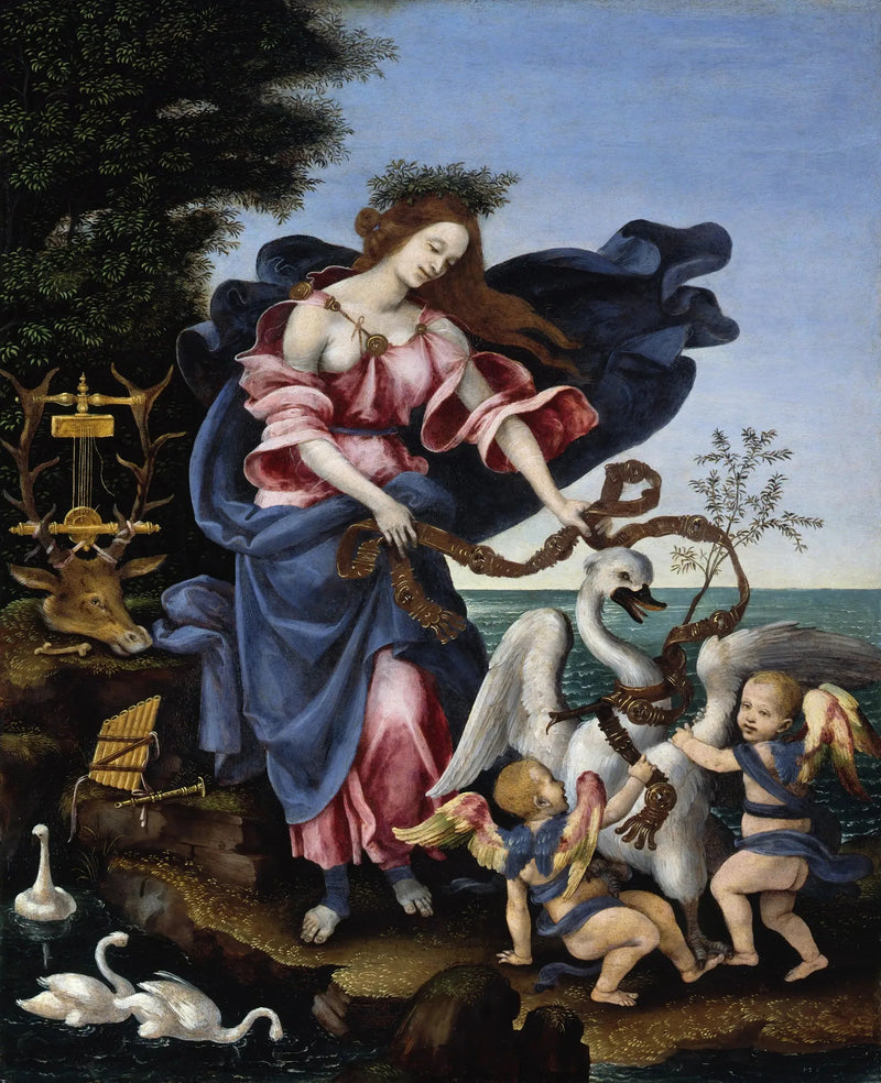 Allé av musikk (Erato) - Filippino Lippi