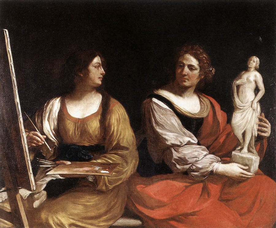 Allé av maleri og skulptur - Guercino