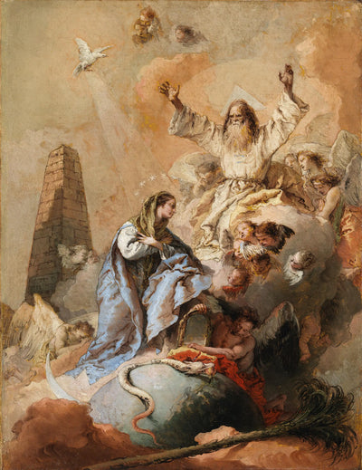 Allégorie de l’Immaculée Conception - Giovanni Battista Tiepolo - Alpha Reproduction