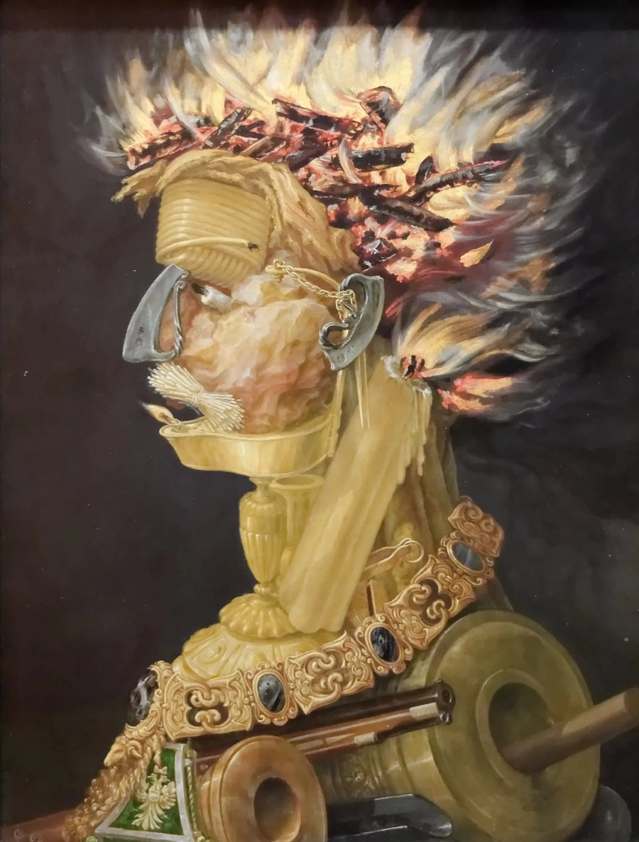 Allé av ild - Giuseppe Arcimboldo

Source:
Allégorie du feu - Giuseppe Arcimboldo