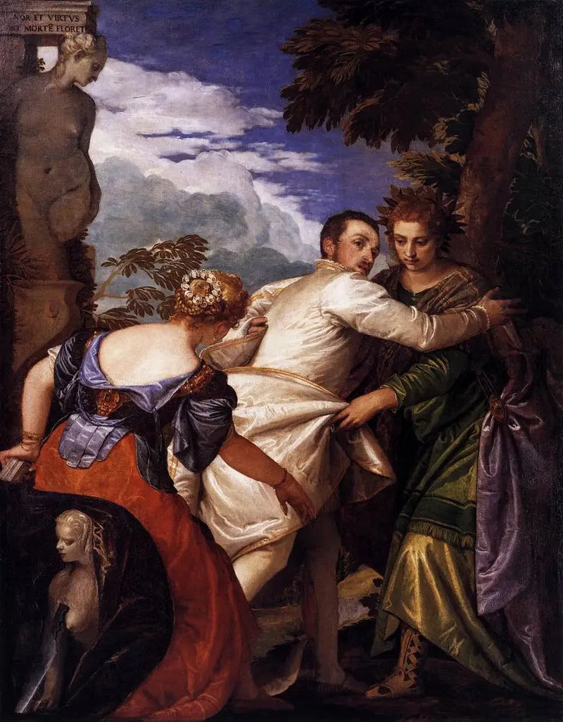 Allegori om Ondskap og Dyder - Paul Véronèse

Source:
Allégorie du Vice et de la Vertu - Paul Véronèse
