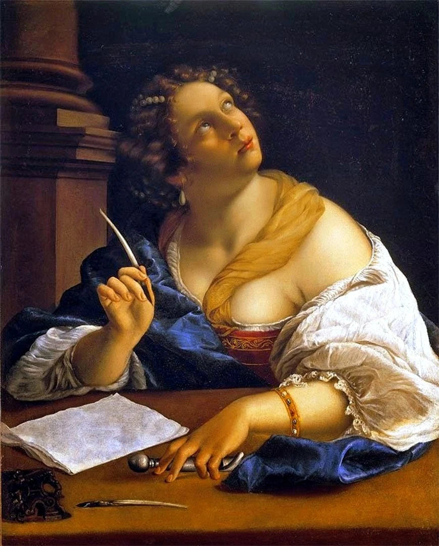 Judith og hennes tjenestepike med Holofernes' hode - Artemisia Gentileschi