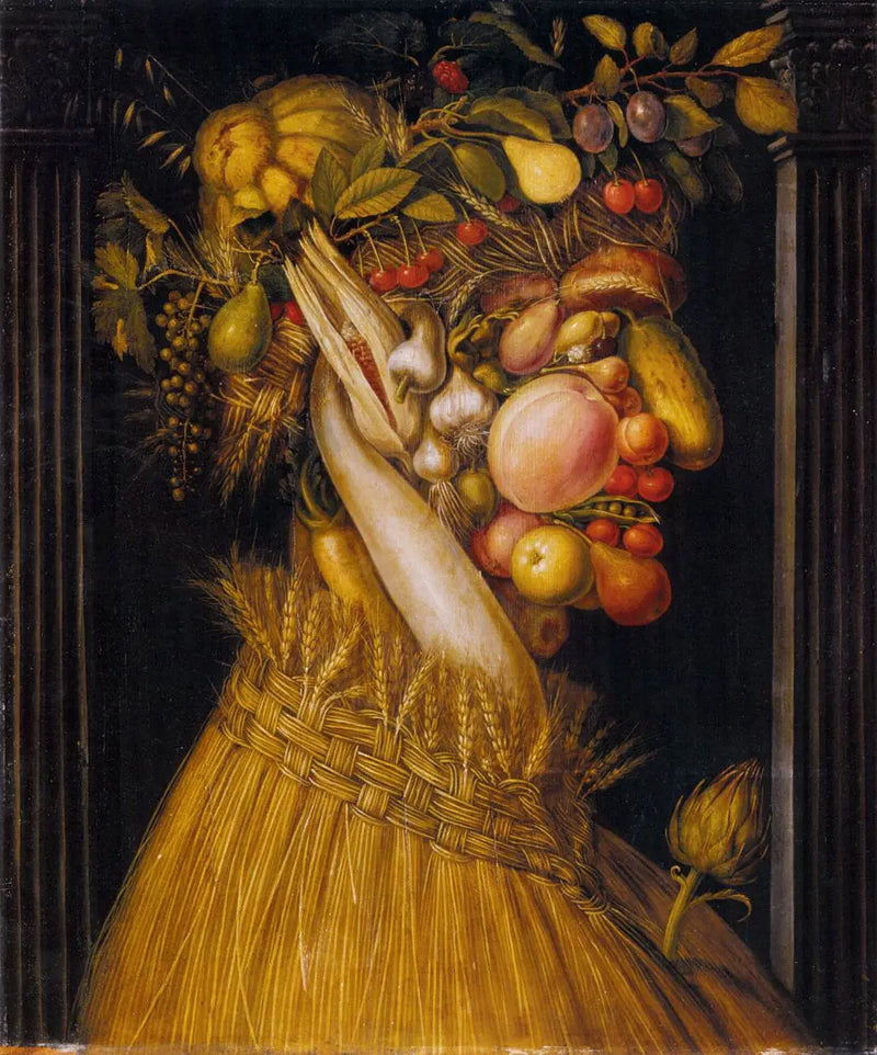 Sommerallegori - Giuseppe Arcimboldo

Source:
Allegory of Summer - Giuseppe Arcimboldo
