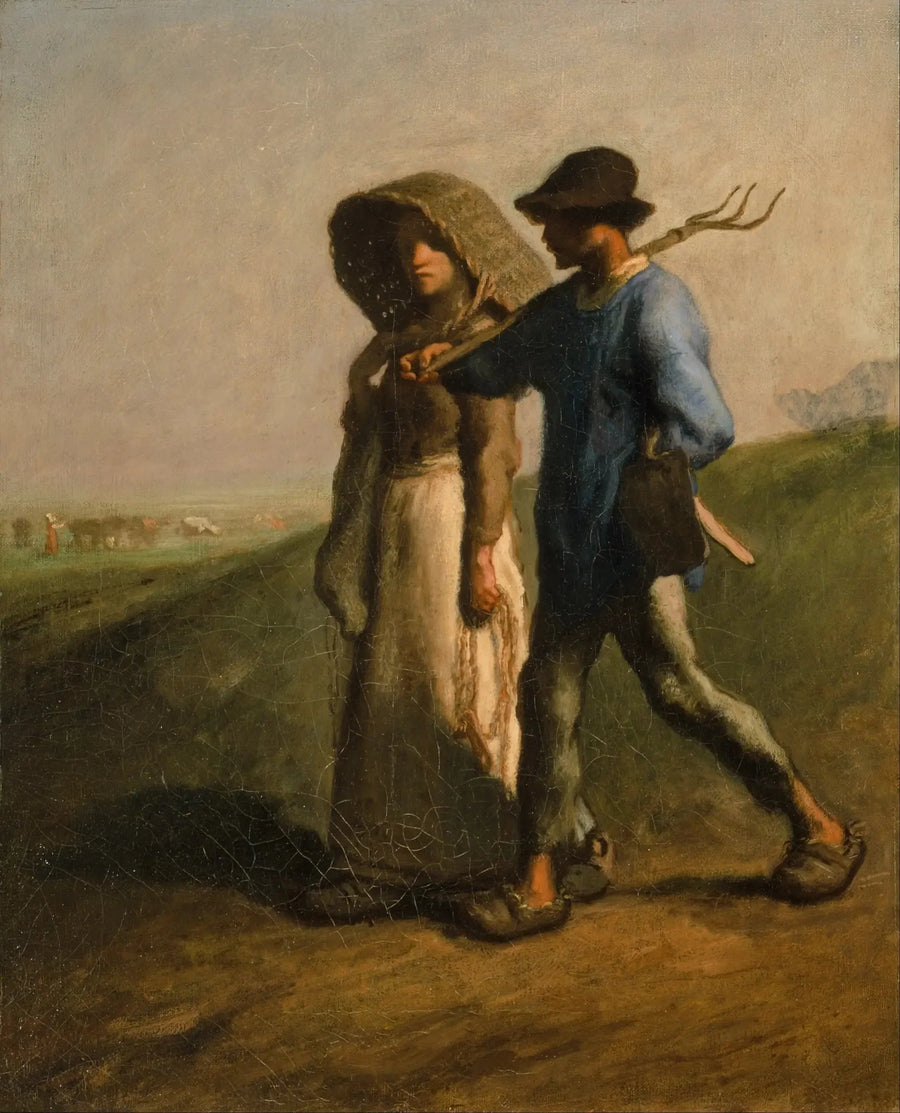 Gå på jobb - Jean-François Millet