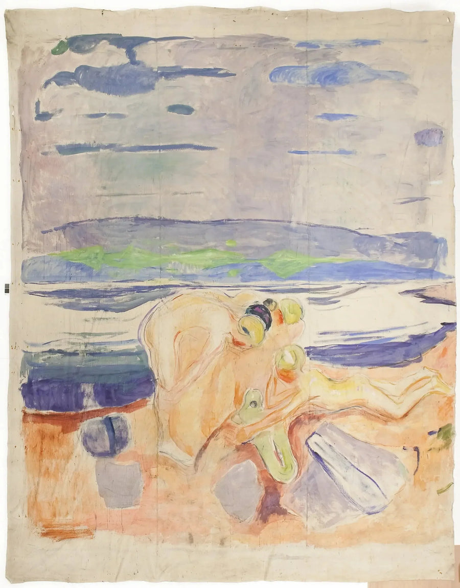 Alma Mater: utforskende barn - Edvard Munch