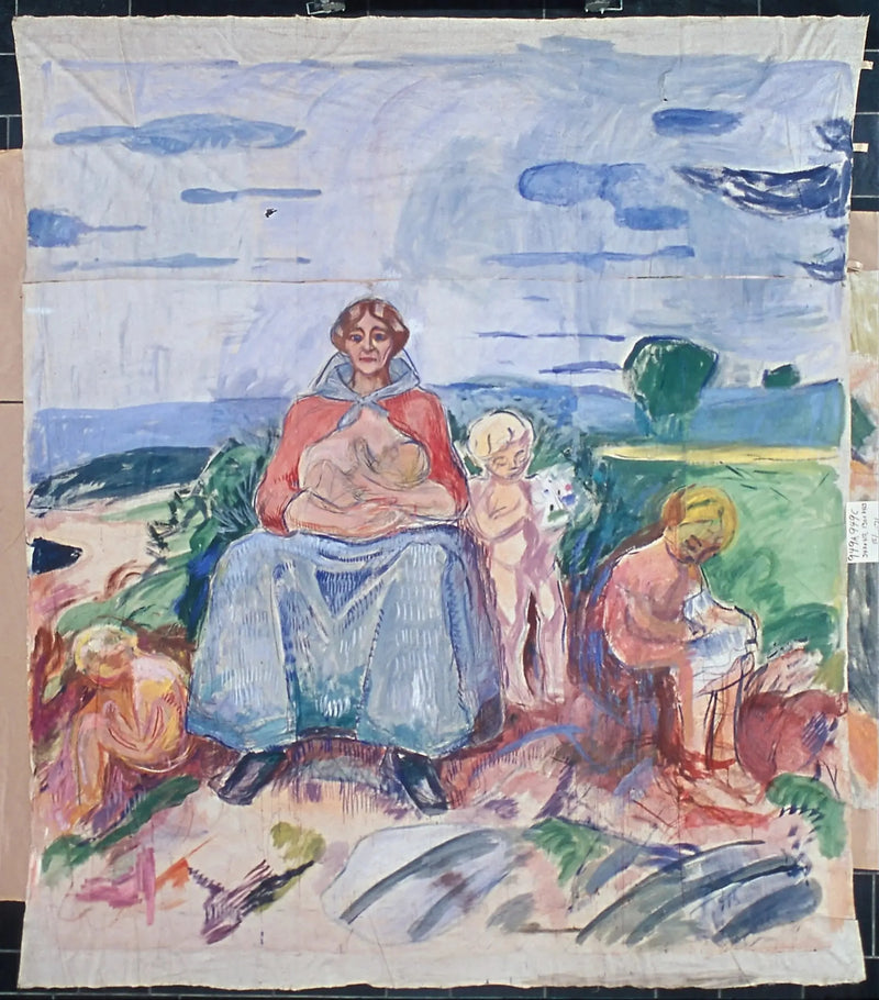 Alma Mater: midtparti - Edvard Munch