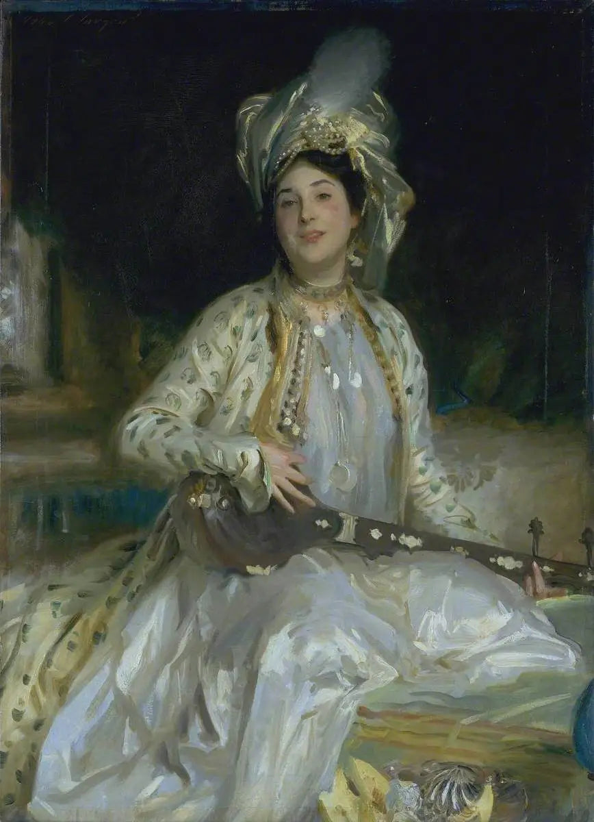 Almina, datter av Asher Wertheimer - John Singer Sargent